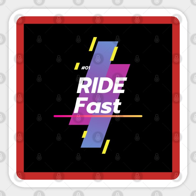 Ornament XNovaOnyx | Ride Fast Design Sticker by XNovaOnyx